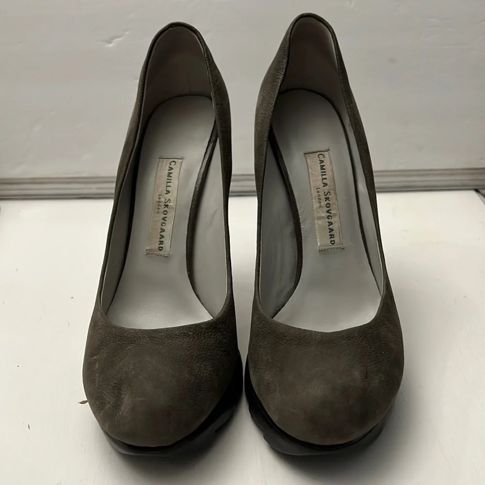Camilla Skovgaard London Leather Spike High Heel Size 41